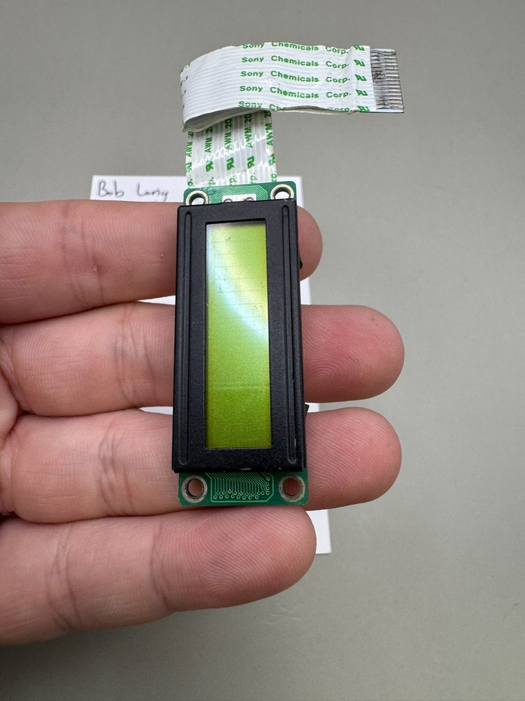 Bob Long 2k2 Intimidator LCD Screen Green