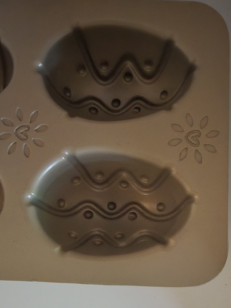 CIROA Easter Egg Cake Cakelet Pan Molds Aluminum