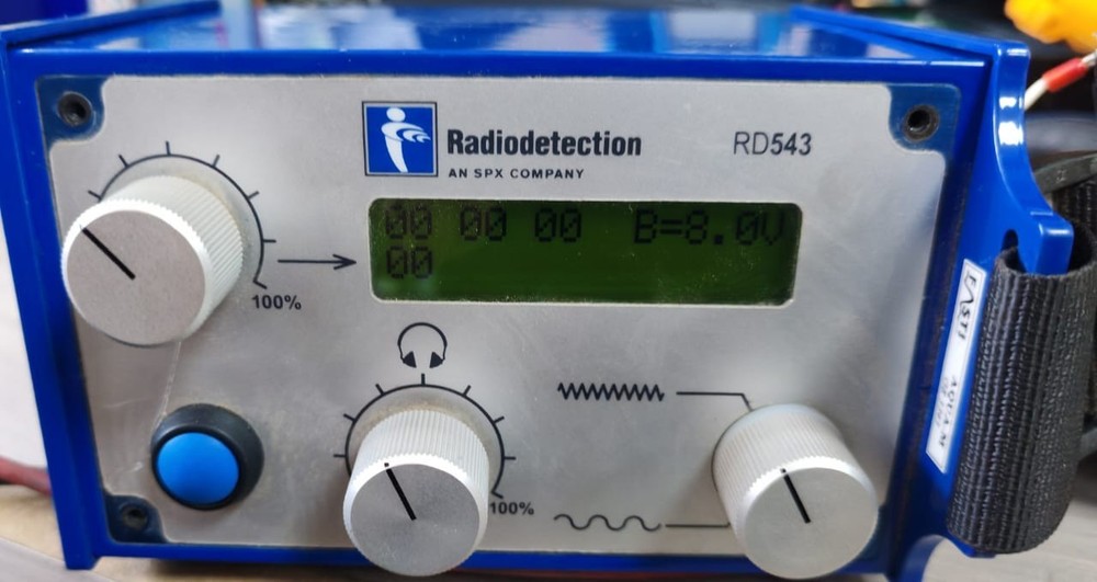 FAST RADIODETECTION RD543 LEAK DETECTOR - WITHOUT CHARGER