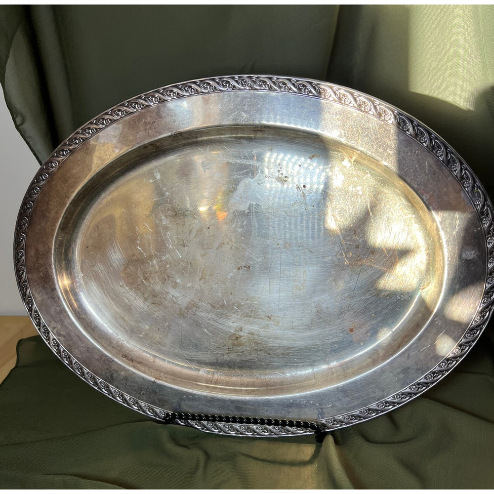 Wm Rogers Silverplate Platter 2009 16"