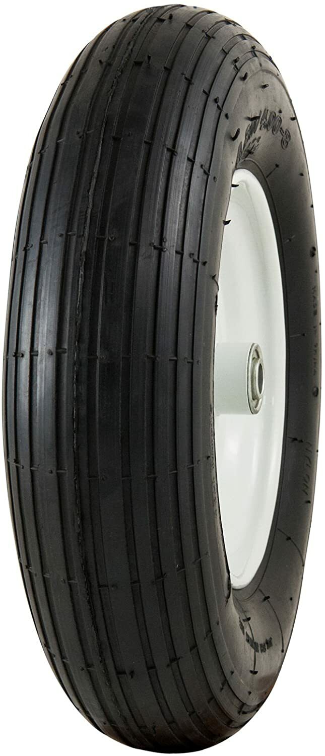 16" Flat Free Wheel Barrow Wheelbarrow Tire