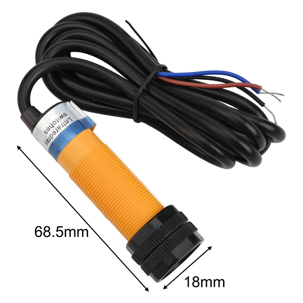 Efficient 10 30VDC Infrared Induction Sensor for Swift Object Detection