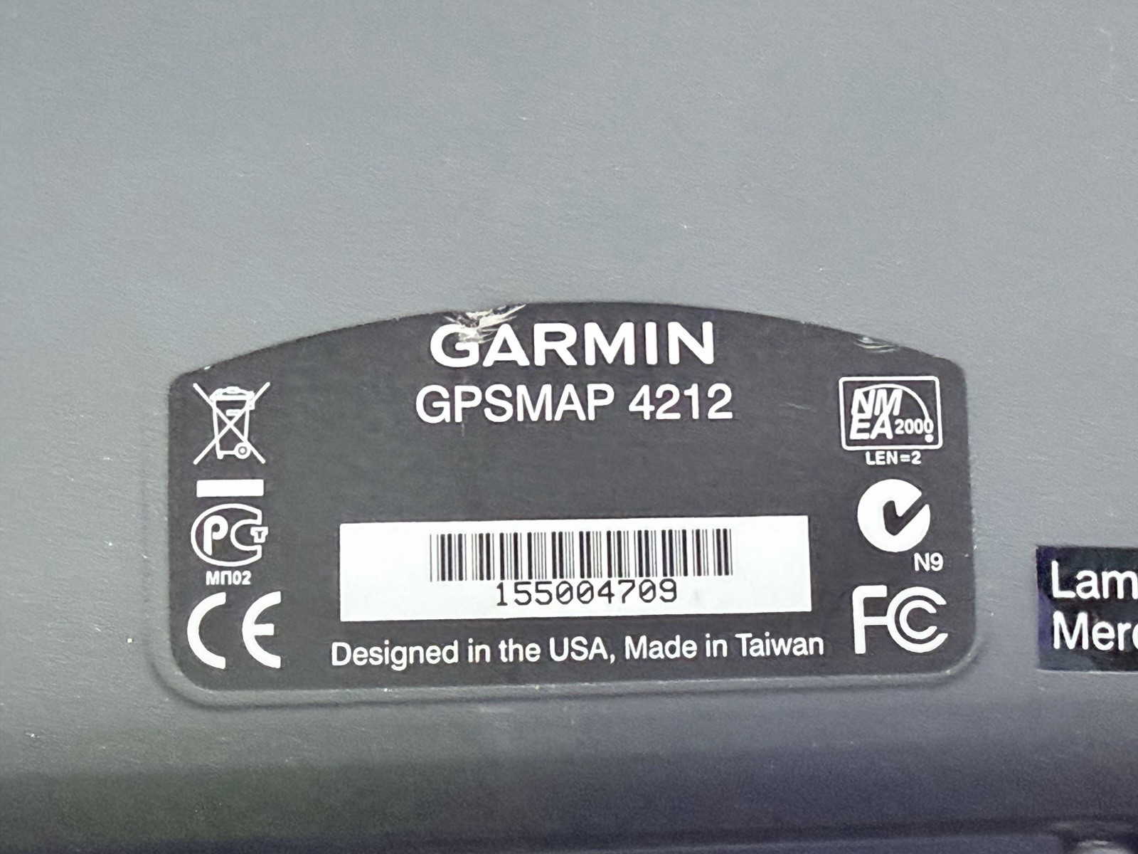 Garmin GPSmap 4212 GPS Chartplotter Multifunction Display W/ Cover- VERY CLEAN!