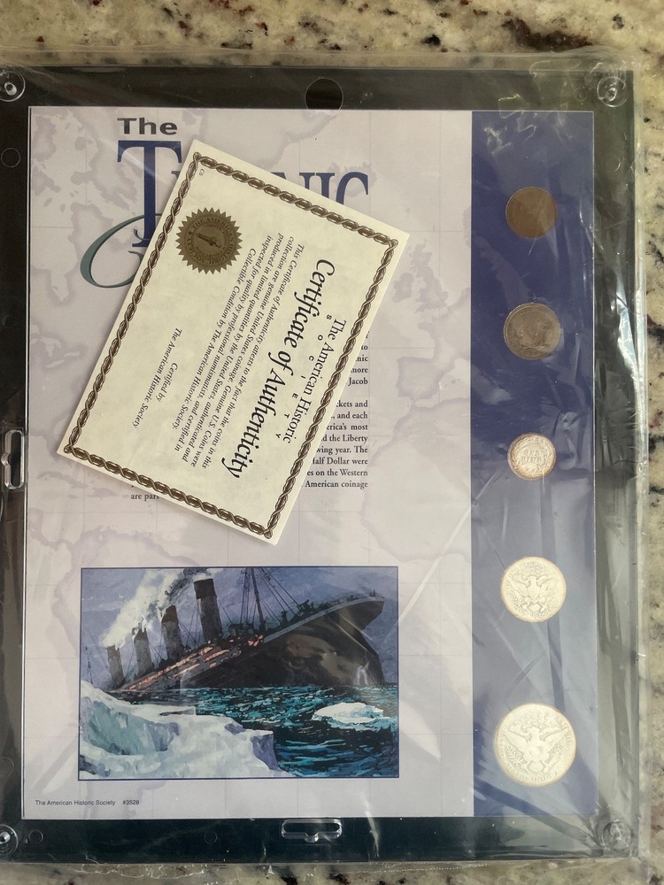 titanic coin colletion
