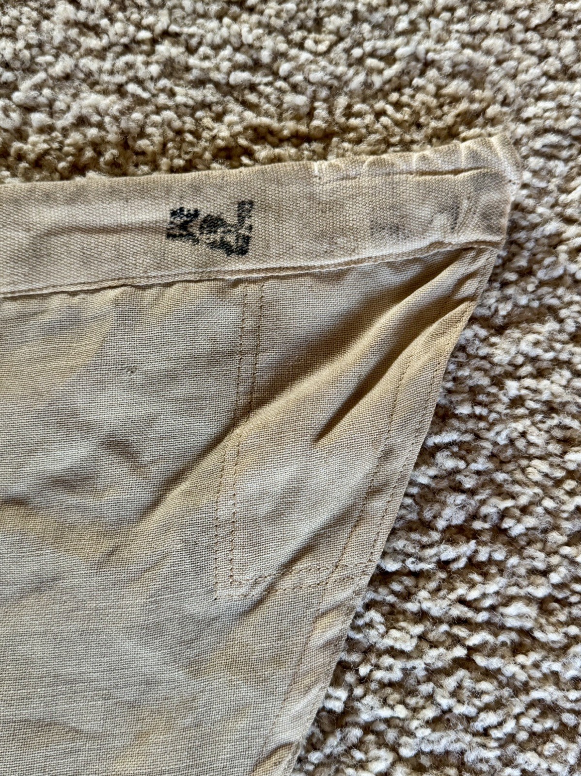 W.W.2 GERMAN NAVY SIGNAL FLAG ORIGINAL 48 X 36 INCHES