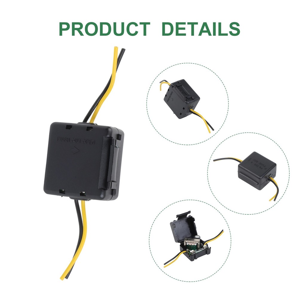 Efficient Power Relay Filter to Solve Rear Camera Issues 12V Car Power Supply