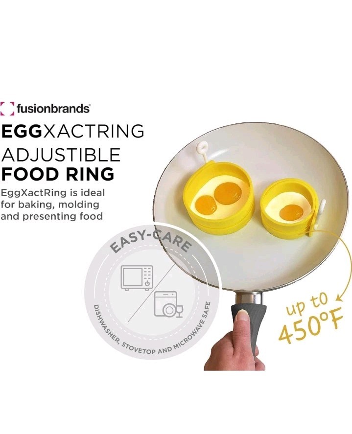 EggXact Ring Adjustable Silicone Food Ring
