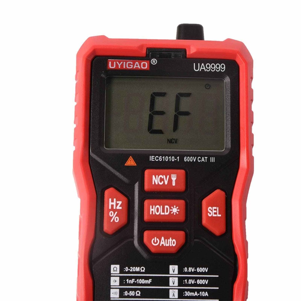 Digital Meter Multimeter Auto-Ranging TRMS 6000 Counts AC/DC Current Meter