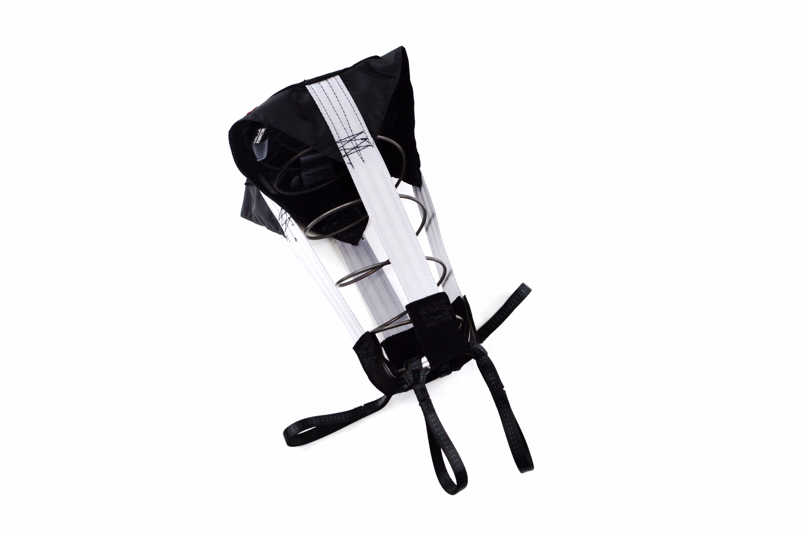 RJS RACING EQUIPMENT DRAG PARACHUTE SPRING LOADED RED DRAG CHUTE 7000304