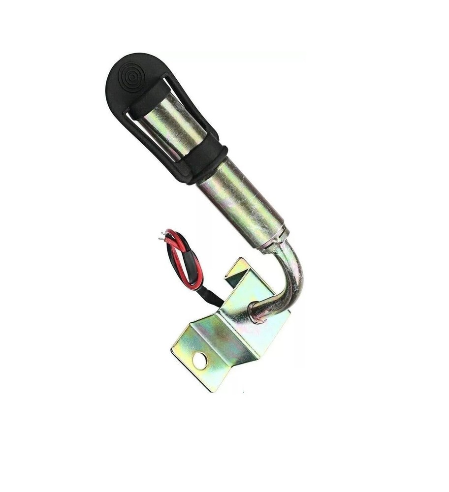 Rotating Flash Amber Beacon Flexible DIN Pole Mount Tractor Warning Light + Stem