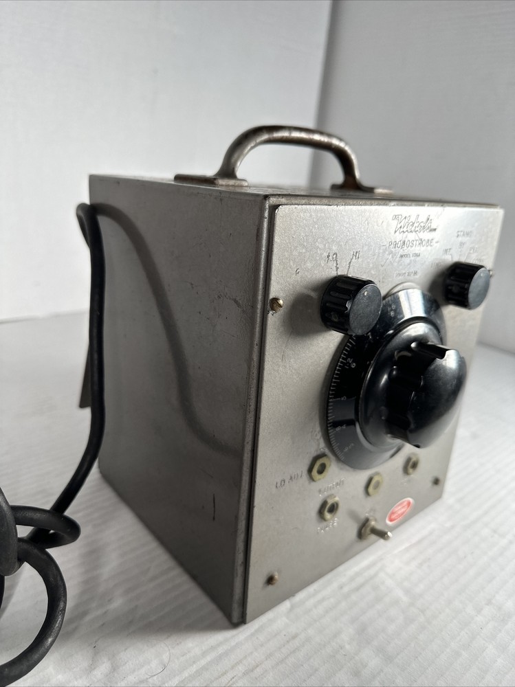Rare Nichols Probostrobe model E116A professional lab equiment stroboscope works
