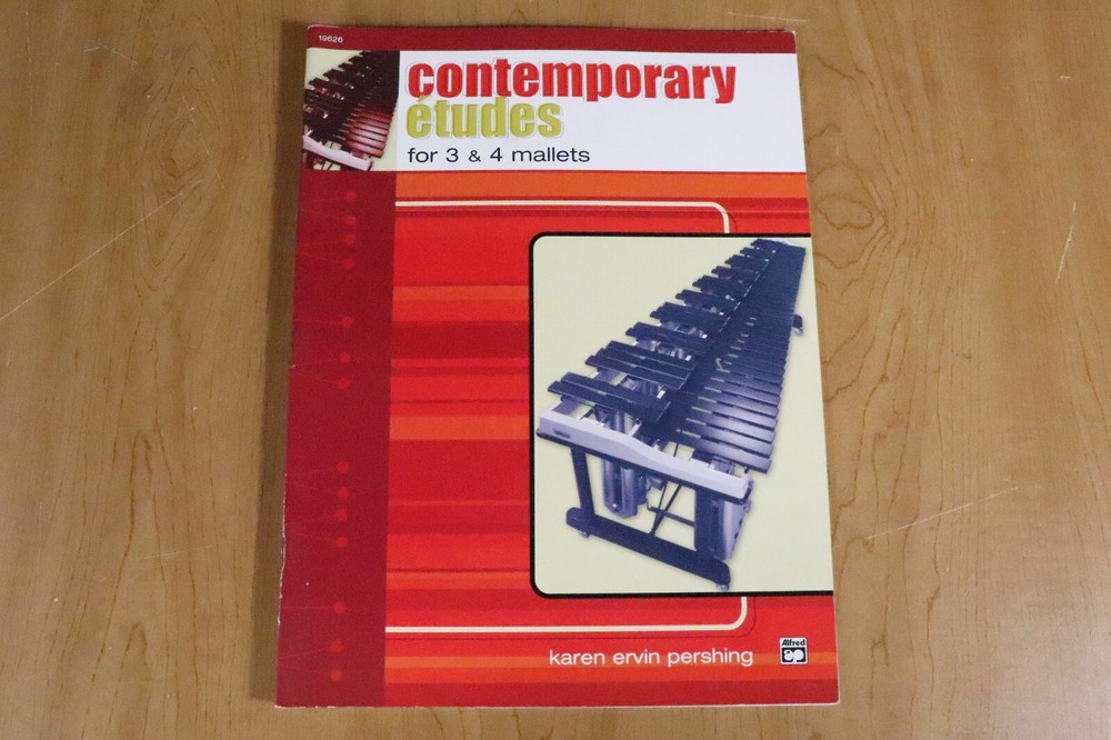 "Contemporary Etudes for 3 & 4 Mallets" book