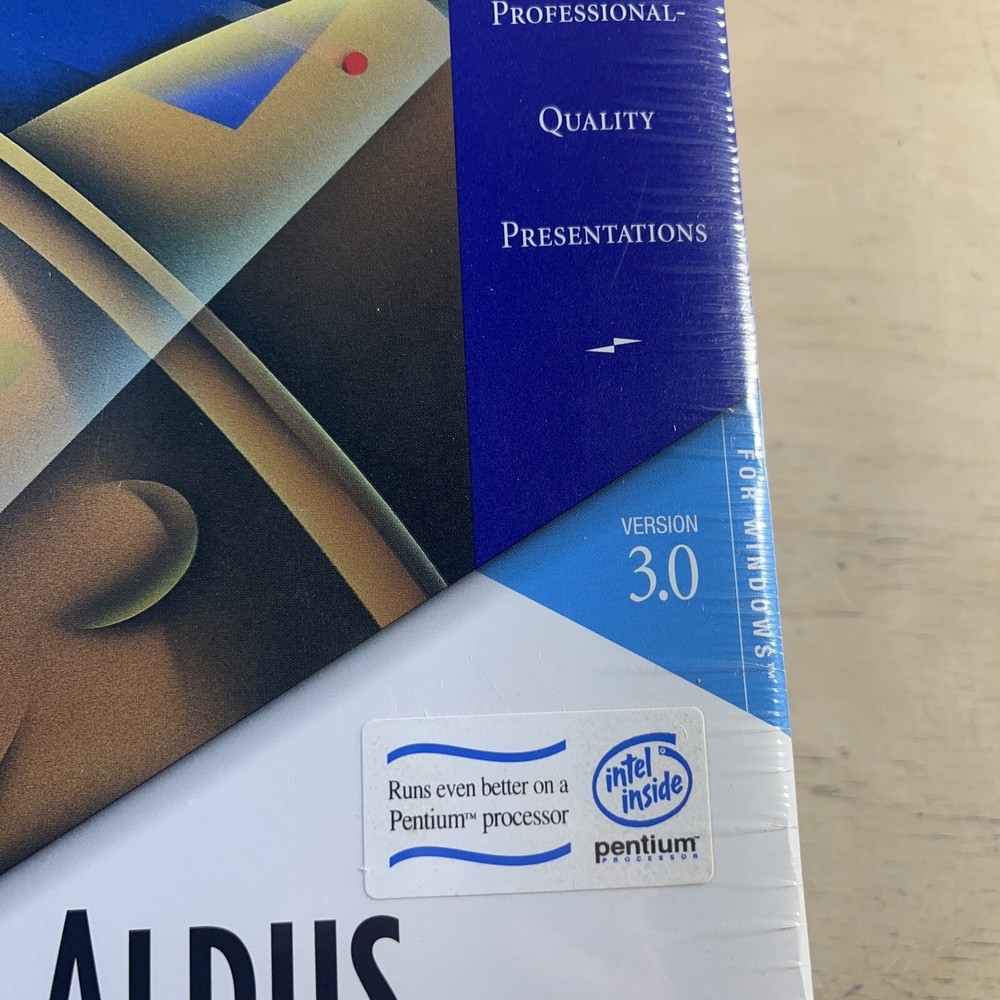 Aldus Persuasion Version 3.0 for Windows Vintage Software sealed