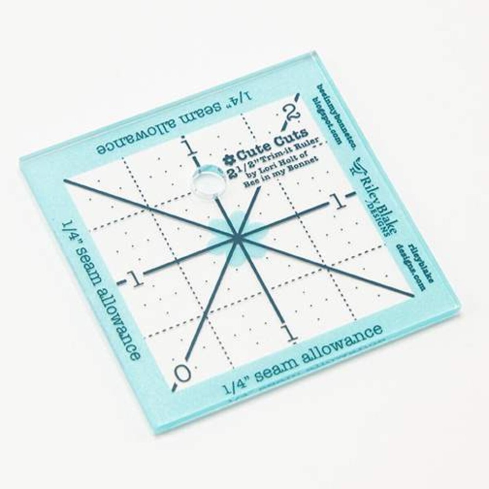 Riley Blake Lori Holt Trim It Ruler Template 2.5" Square
