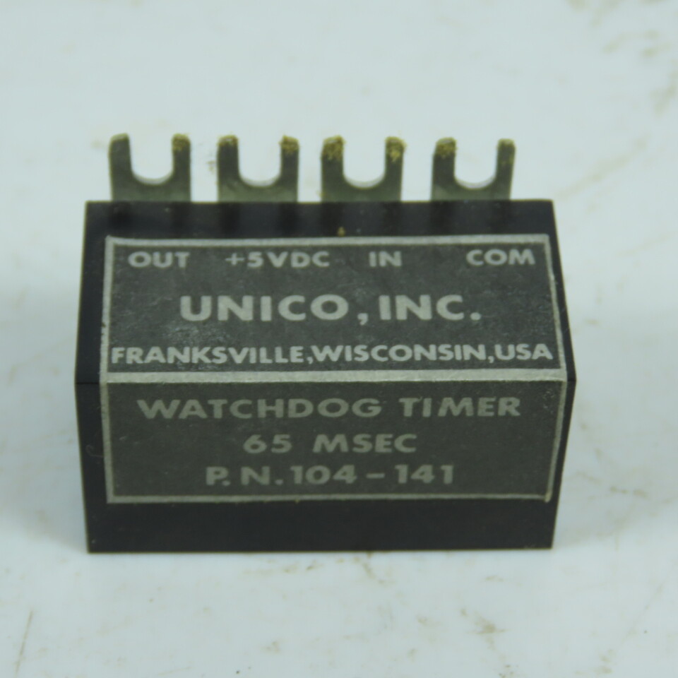 Unicon 104-141 Watchdog Timer 65 MSEC