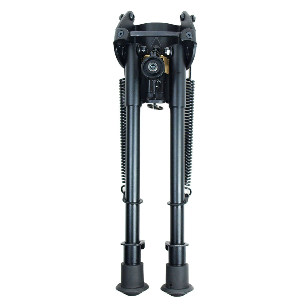 9" - 13" Adjustable Spring Return Hunting Rifle Bipod & Picatinny Adapter