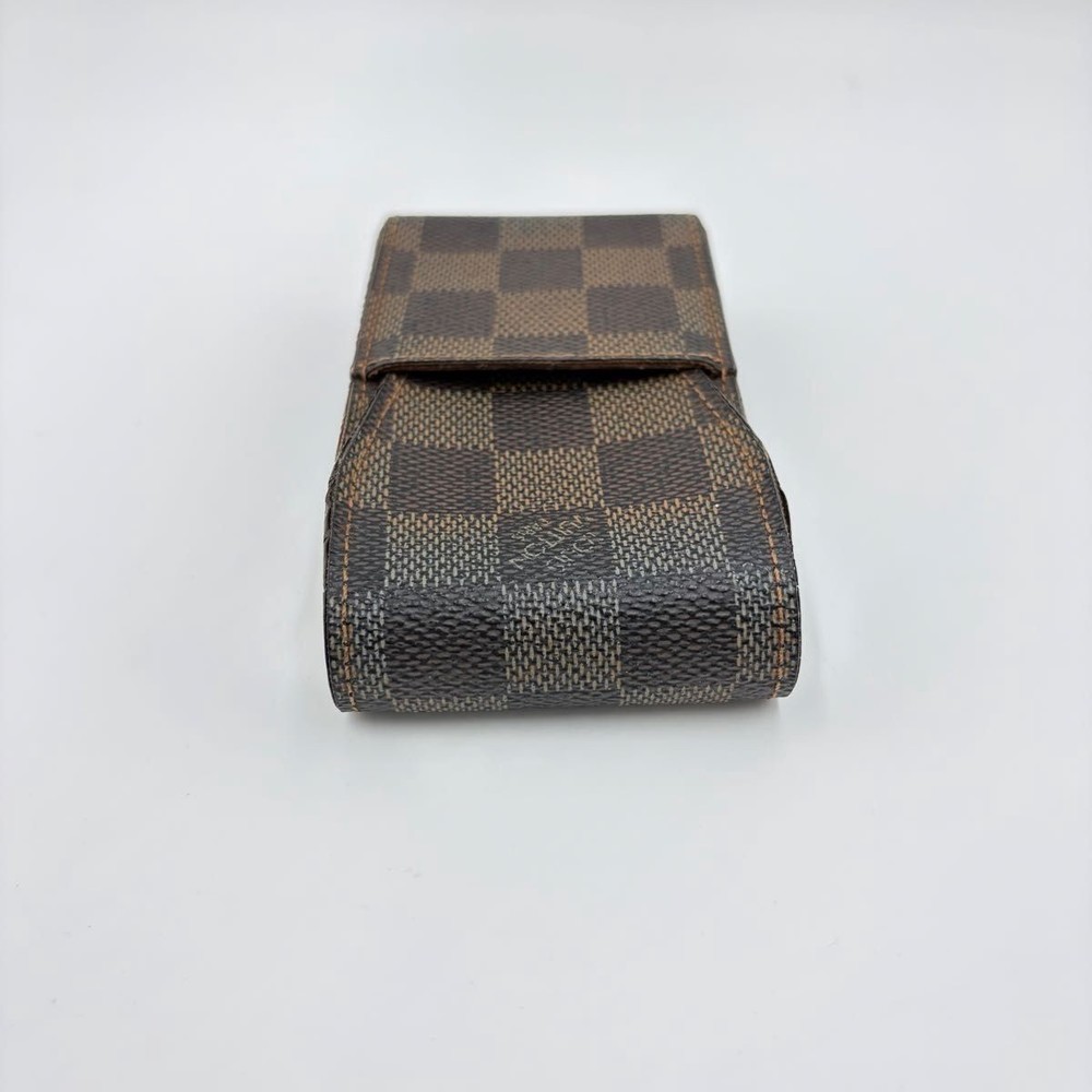 Louis Vuitton Damier Cigarette Case Leather Used
