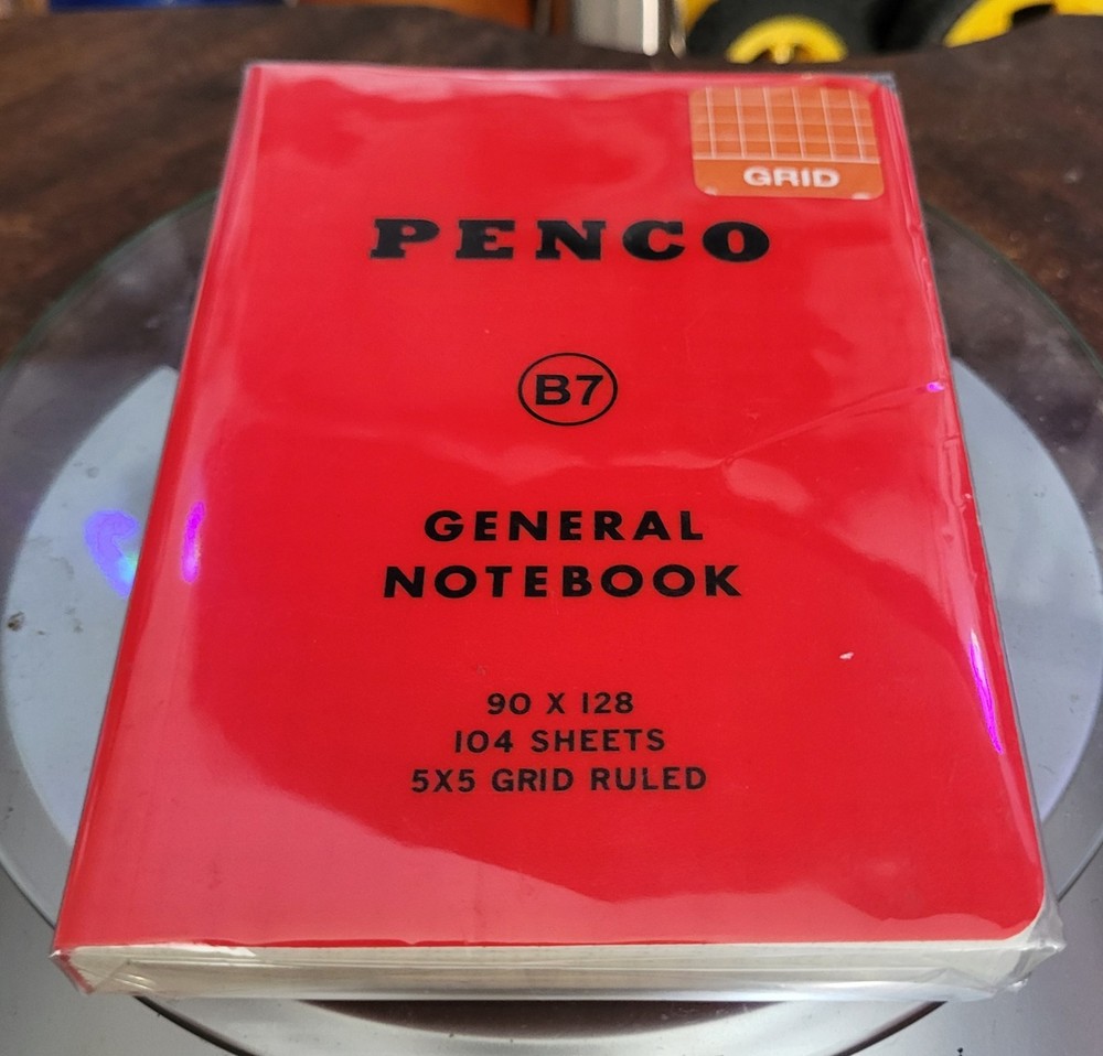Hi Tide Penko Notebook B7 Square Red CN158