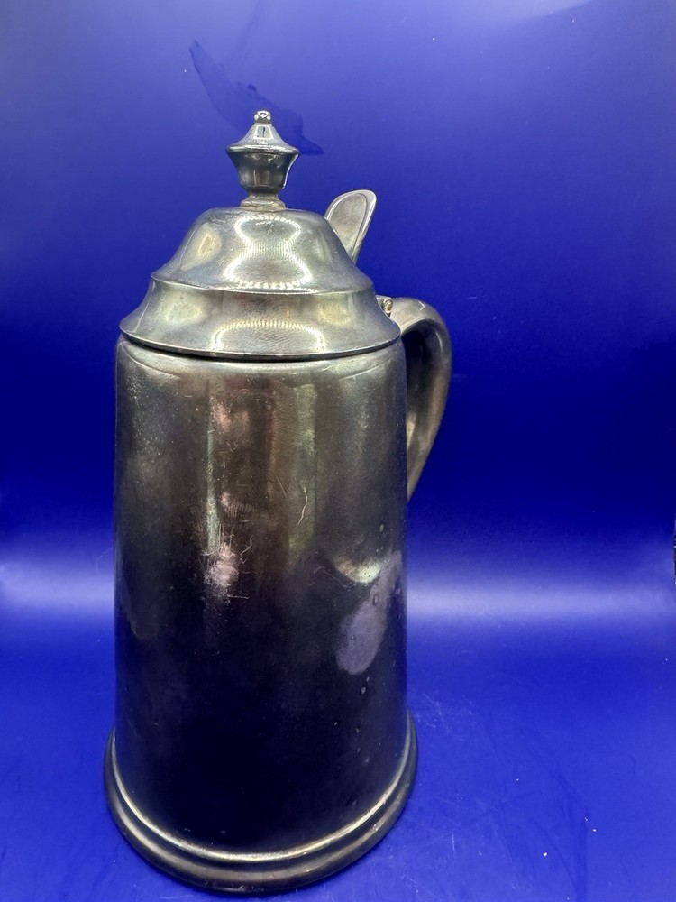 Albert Pick Hotels silver soldered hinged syrup pitcher value today