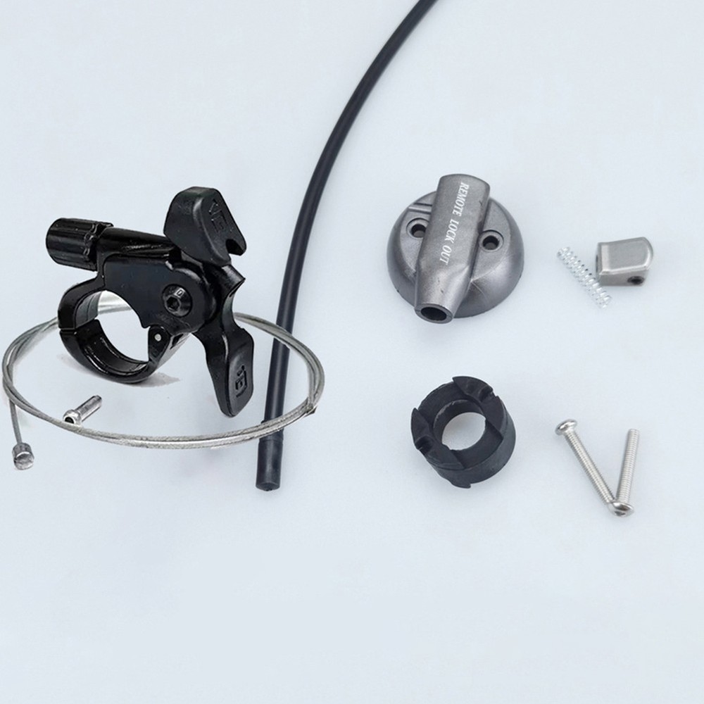 Reliable MTB Remote Fork Lockout Switch Lever for Handlebar Diameter 22 2mm
