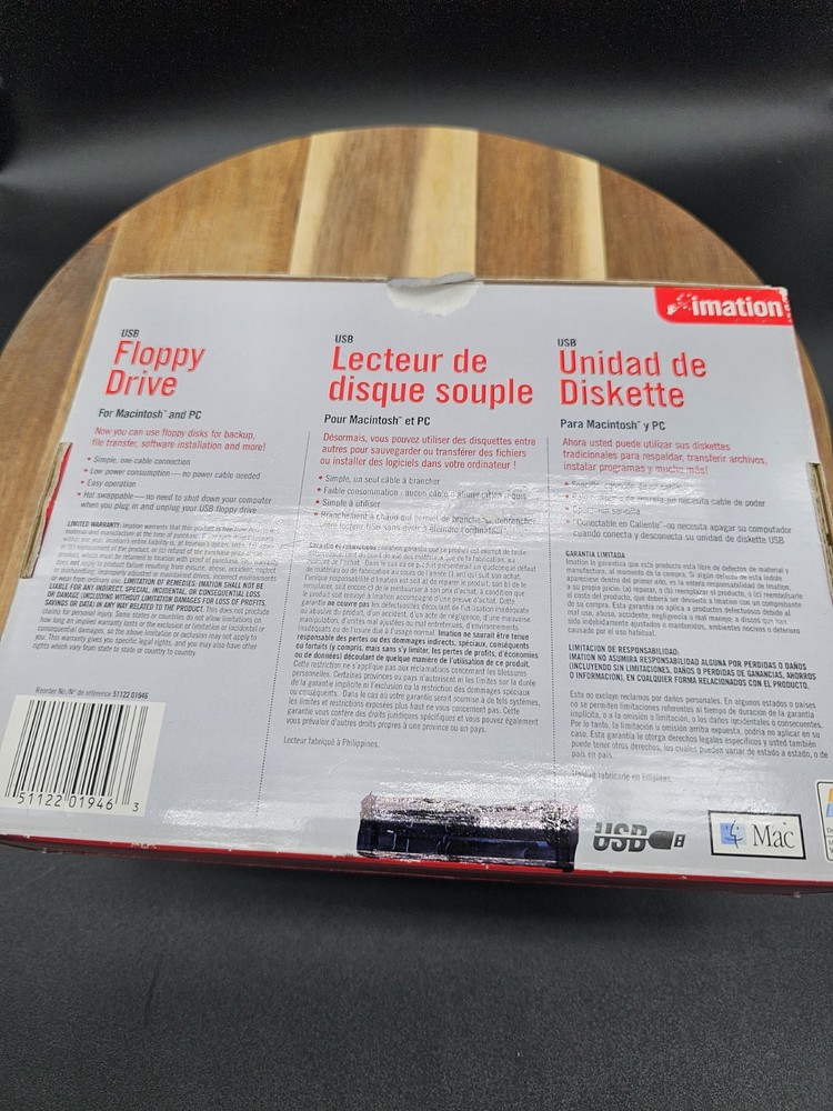 Imation External USB Floppy Disk Drive