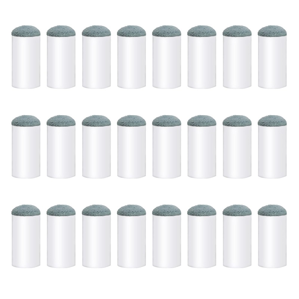 24 Pieces 13 Mm Pool Cue Tips Pool Stick Tips Slip on Cue Tips Replacement Pool