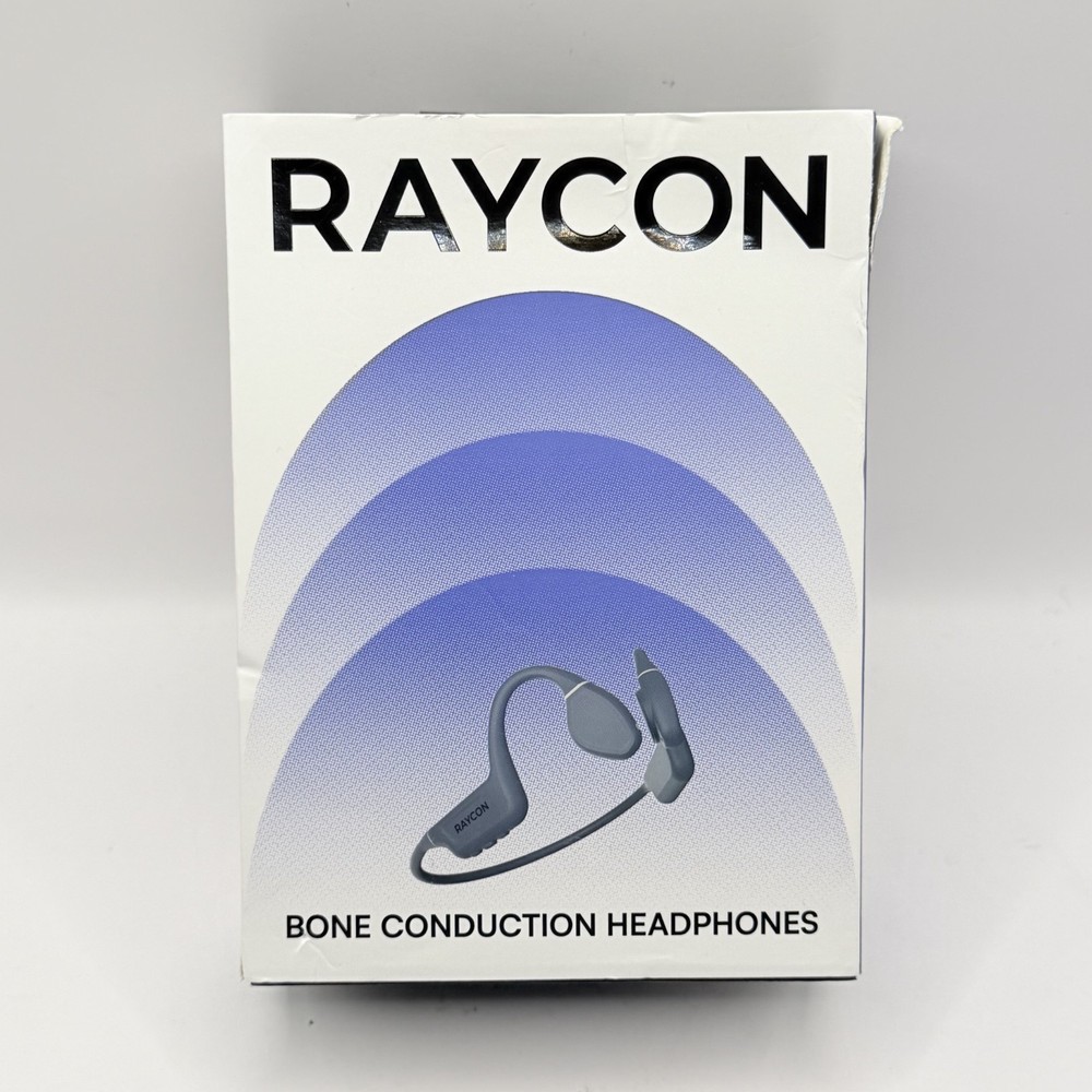 Raycon Bone Conduction Headphones (Gray) Model # RBB842