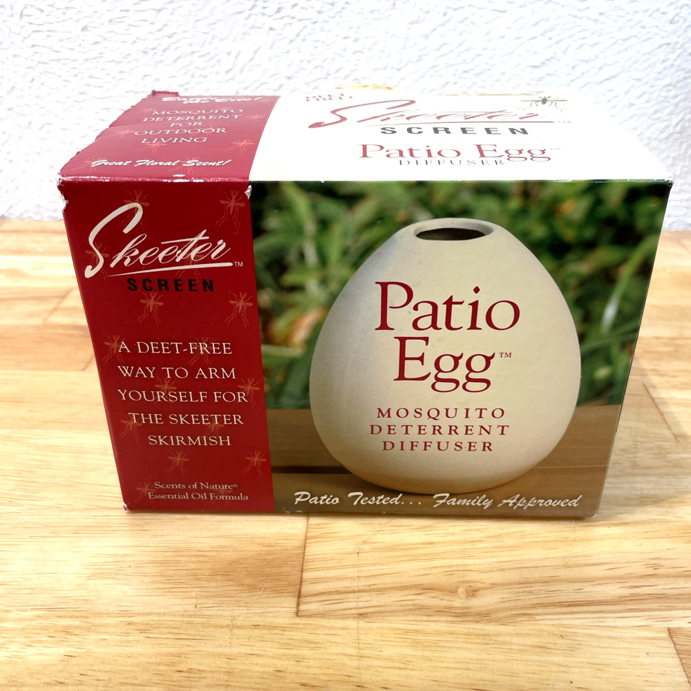 Scent Shop Skeeter Screen Patio Egg Mosquito Deterrent Diffuser