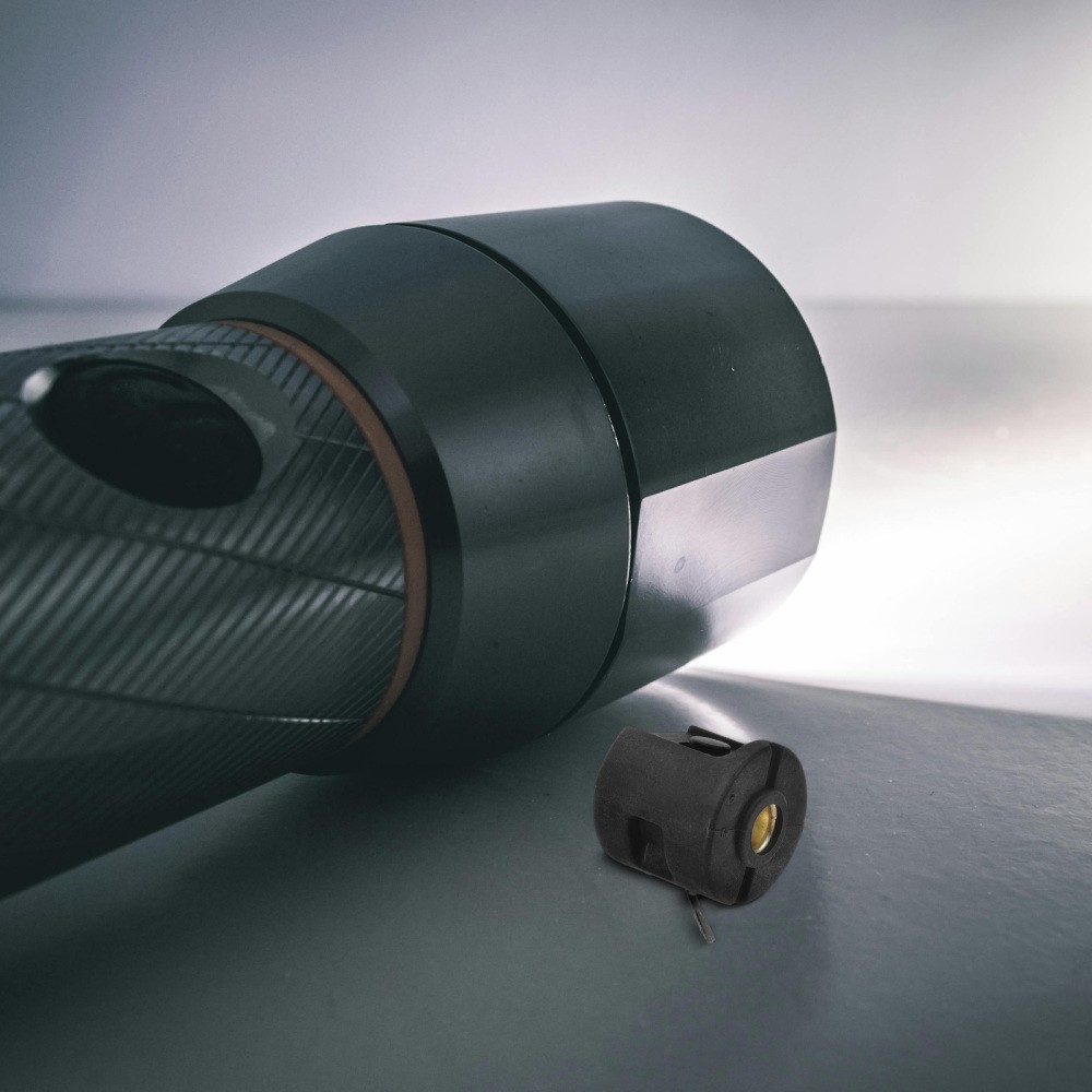 12 sets Flashlight End Cap Small Switch Cover Mini Push Button Seal Cap Metal