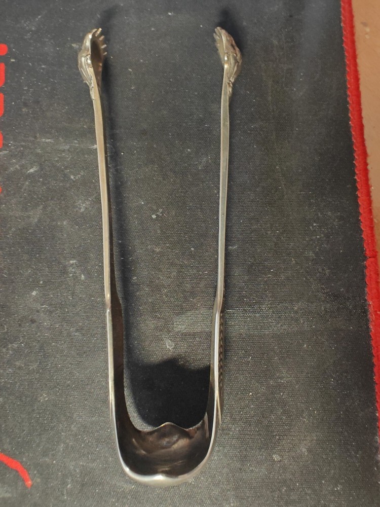 Russian Silver 84 Sugar tweezers