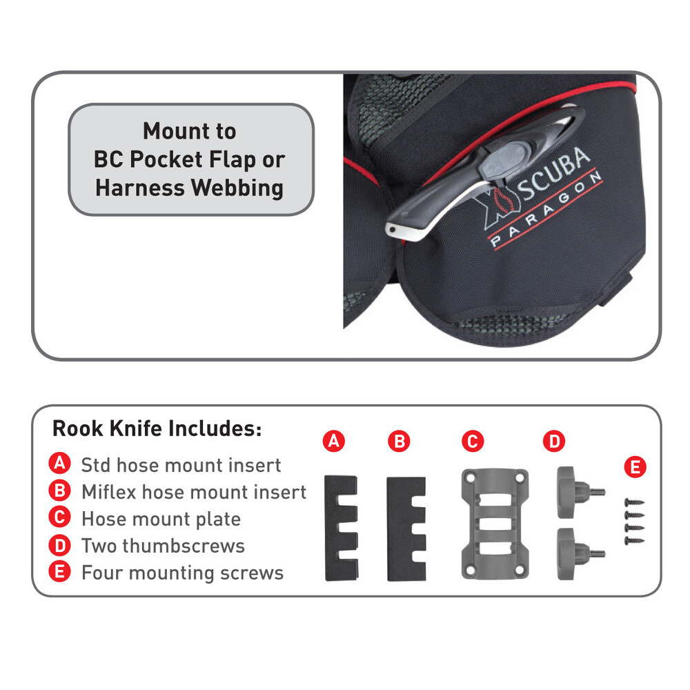 XS Scuba Rook Dive Knife