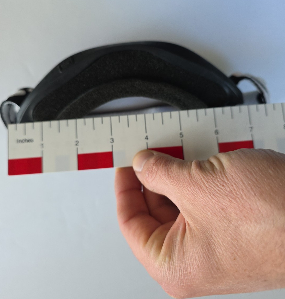 Scott Goggles Black Adjustable Strap