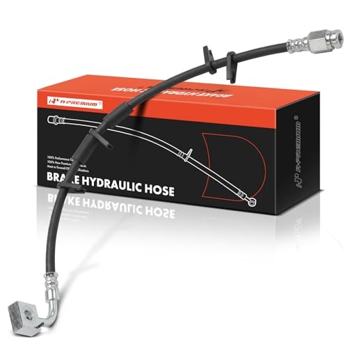 Front Driver Side Brake Hydraulic Hose Compatible with Dodge Models - Ram