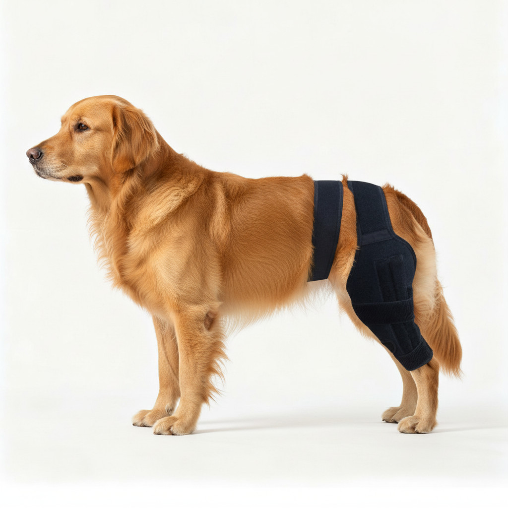 Dog Knee Brace for Torn ACL Hind Leg - For Arthritis, and Joint Injury Recovery