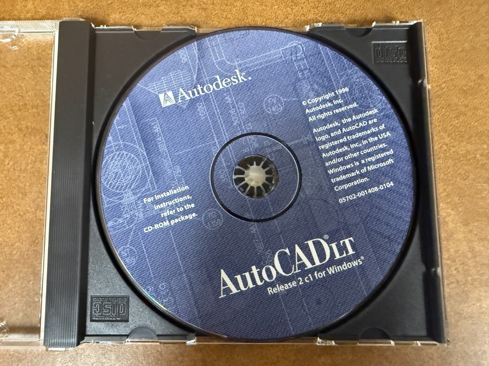 Autodesk AutoCAD LT Release 2c1for Windows CD