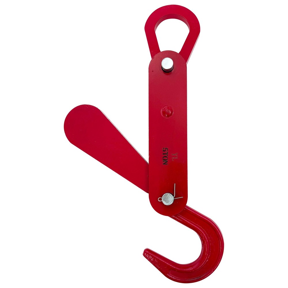 5T Automatic Unloading Hooks Cargo Lifting Hooks Integral Suspension Rings