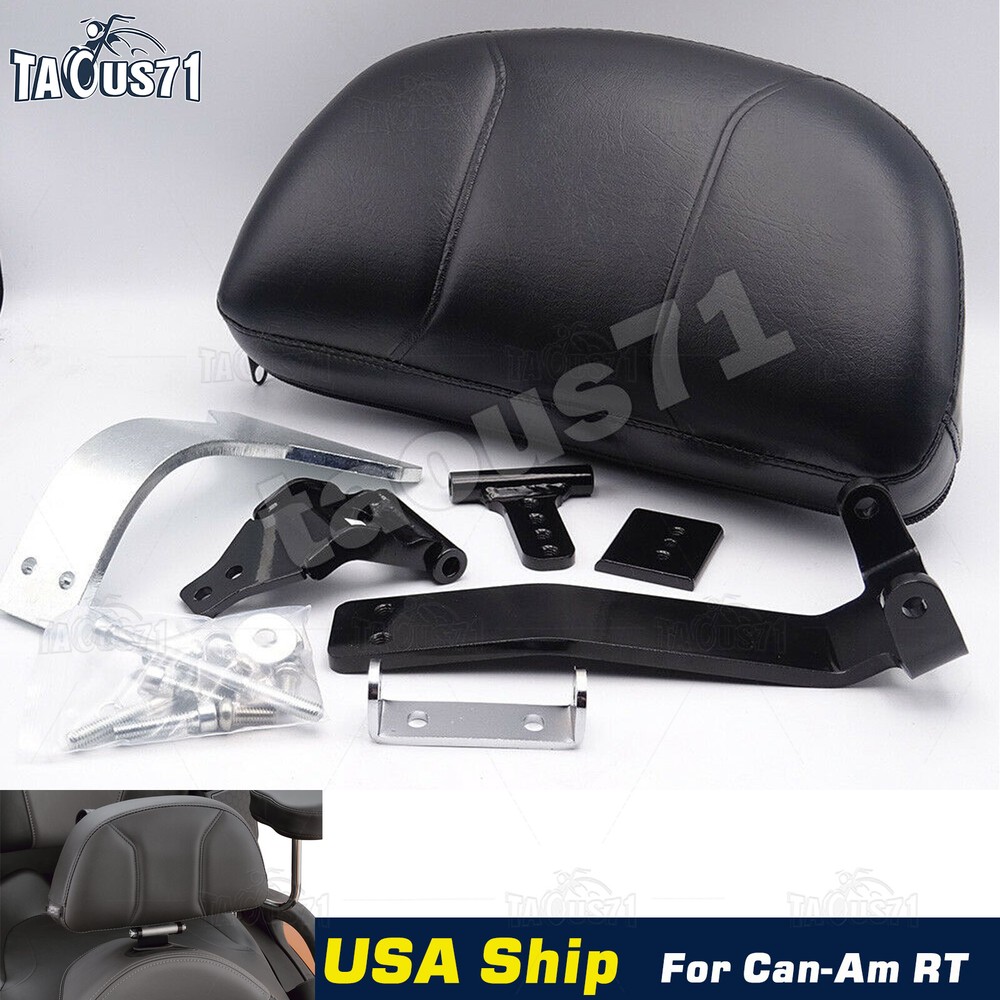 For Can-Am Spyder RT Quick Removable Driver Large Backrest Pad Smart Mount Kit
