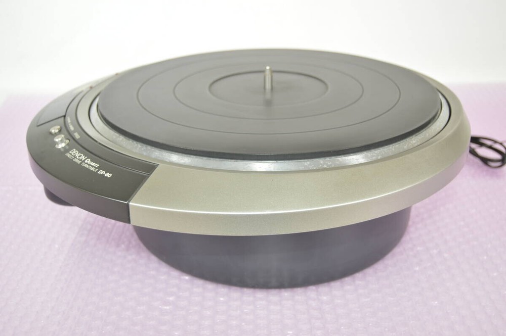 DENON DP-80 Direct Drive Turntable With manual Excellent condition Working