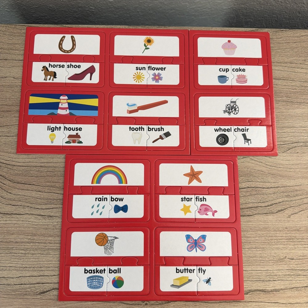 6 Reading Games Junior Learning Compound Words Sight Words Sentence Substitution