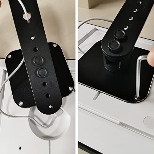 Under-Cabinet Mount for Echo Show 15 - Space-Saving, Rotating Design, Black