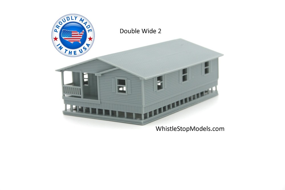 N Scale Double Wide Trailer house 2