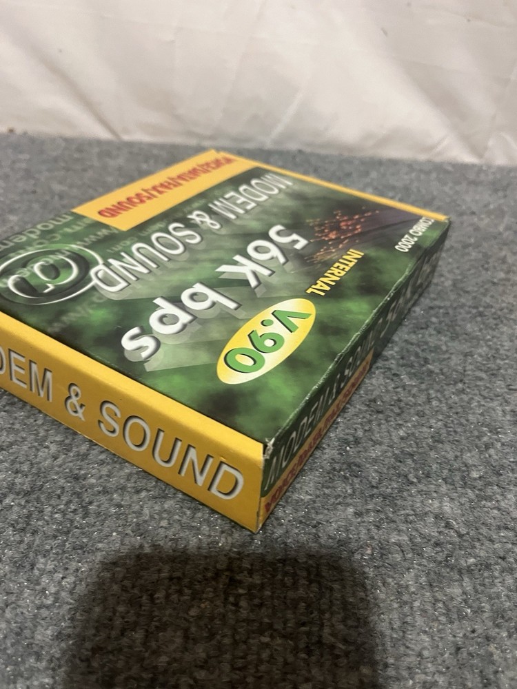 Combo 2000 Internal 56k Bps Modem And Sound New