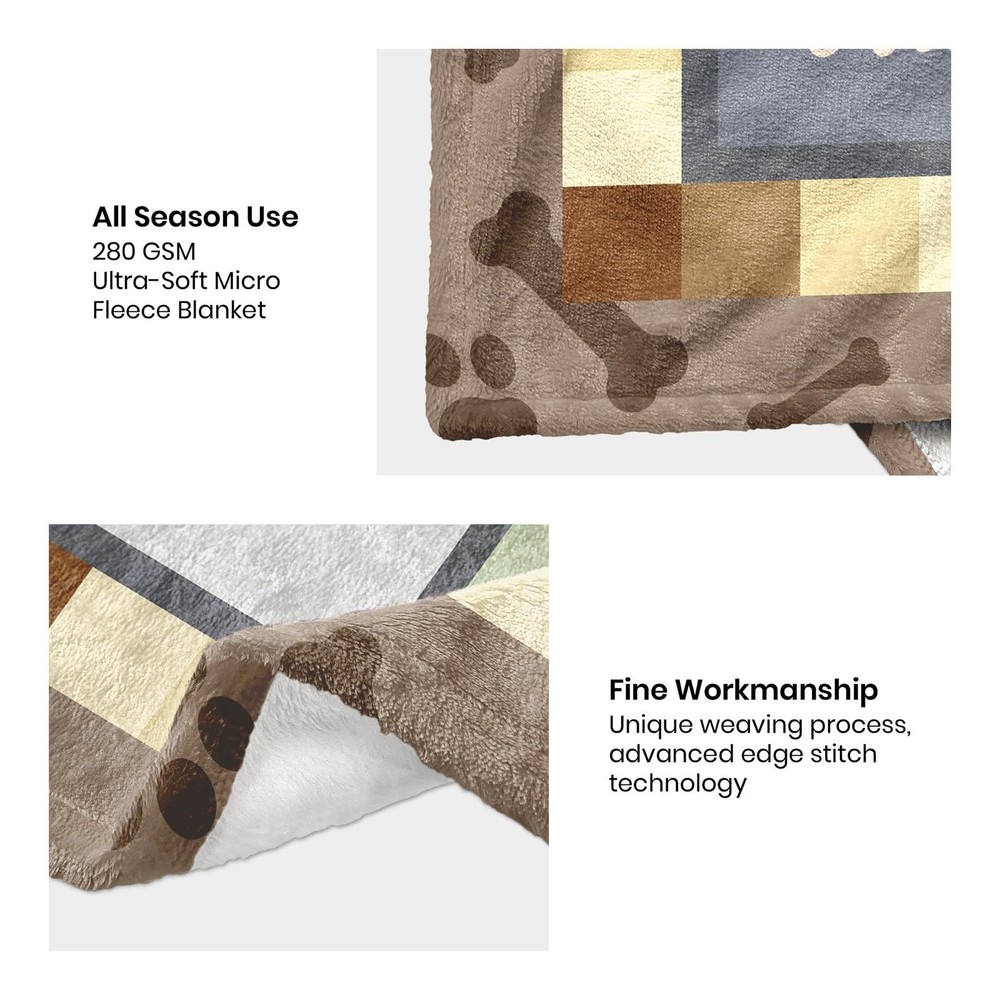 German Shorthaired Pointer Gifts, 60"x50", Brown
