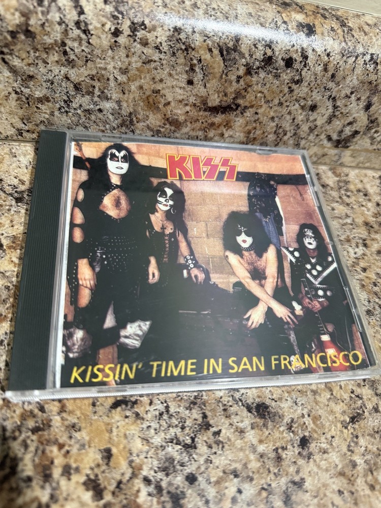 kiss “kissing time in san francisco” cd