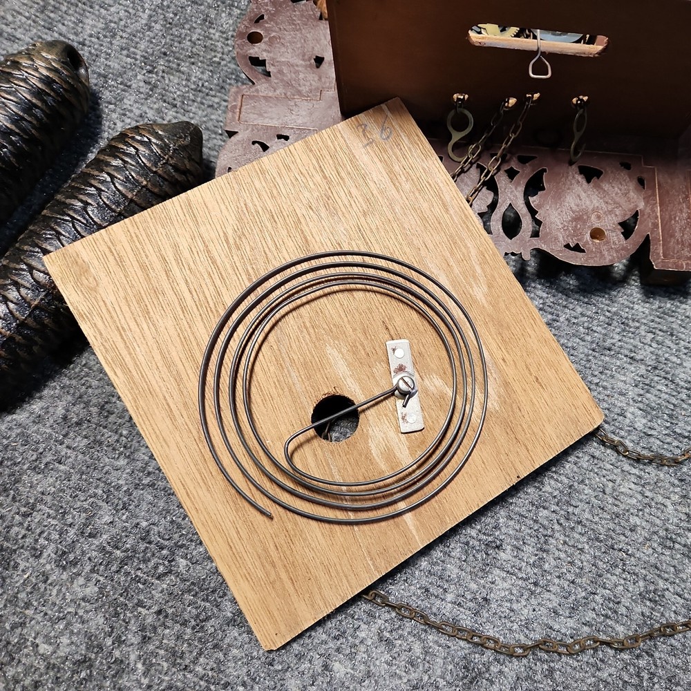 Vintage CUCKOO CLOCK Complete & Running German Made