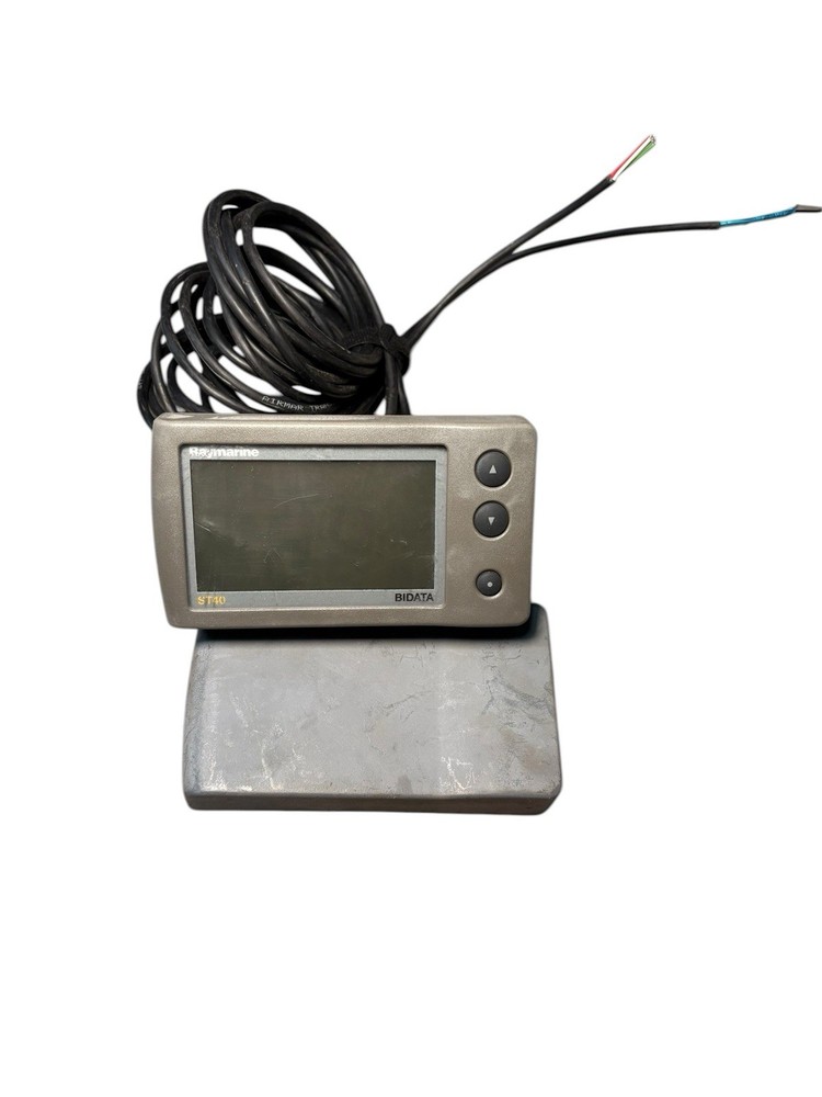 Raymarine ST40 Bidata Depth With Suncover Untested