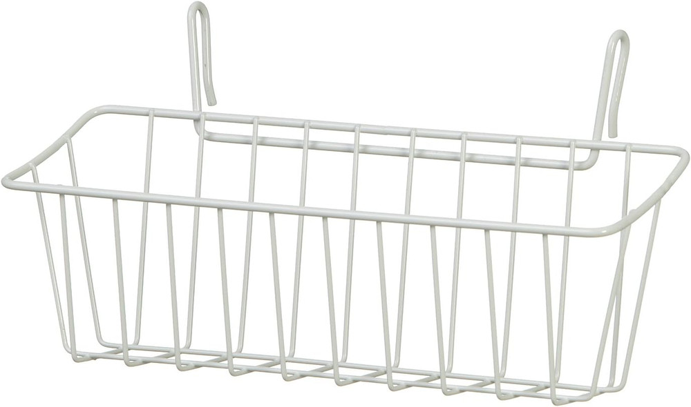 3937 Packet Pal Wire Shelf Storage Accessory, White