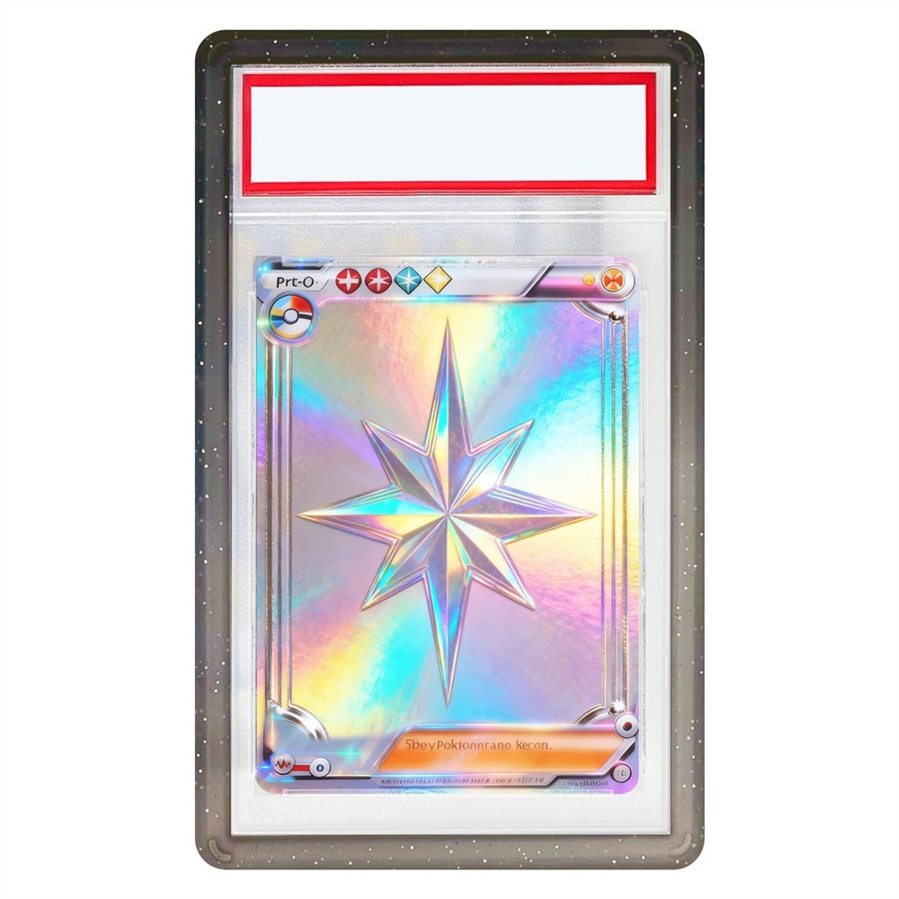 6Pcs Gradient Slab Bumper Guard Protector Skin TPU Stackable For PSA Graded Card