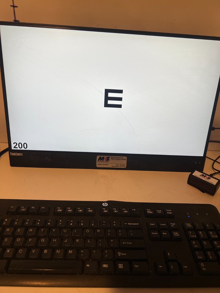 Lenovo System-Computerized Eye Chart m&s smart system