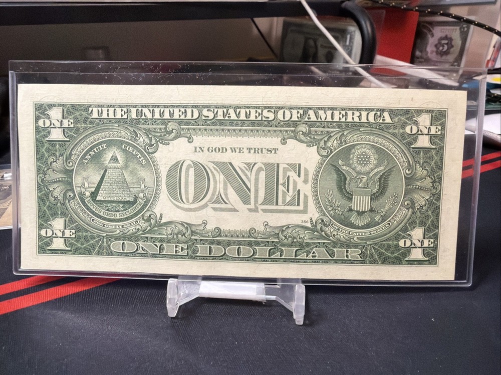 😎 1957-A $1 Silver Certificate C/A Block - CU CONDITION